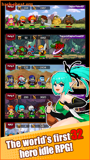 32 Heroes screenshot