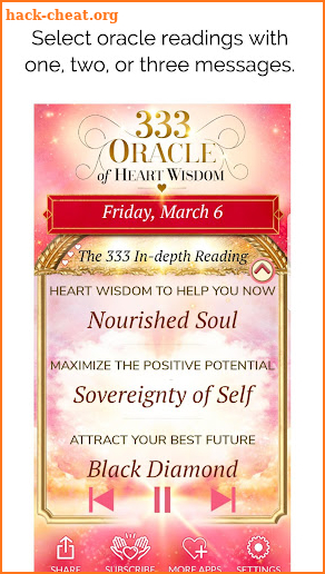 333 - Oracle of Heart Wisdom - screenshot
