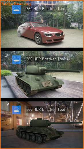 360 HDR Bracket Tool screenshot