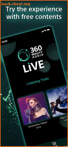 360 Reality Audio Live screenshot