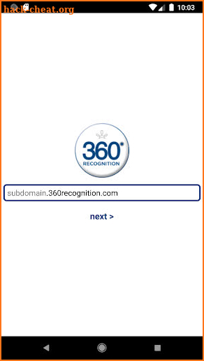 360 Recognition screenshot