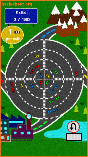 360 Roundabout (Premium) Car Stacking Puzzle Game screenshot