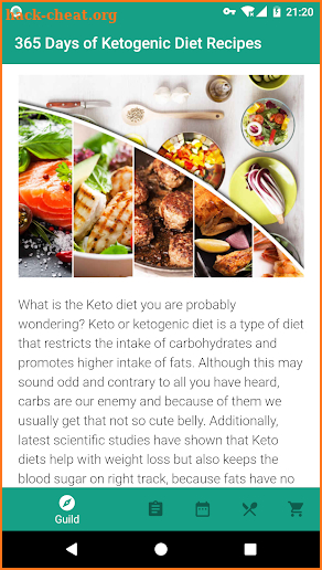 365 Days of Ketogenic Diet Recipes screenshot
