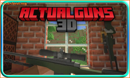 3D Actual Guns Craft Mod for Minecraft PE screenshot
