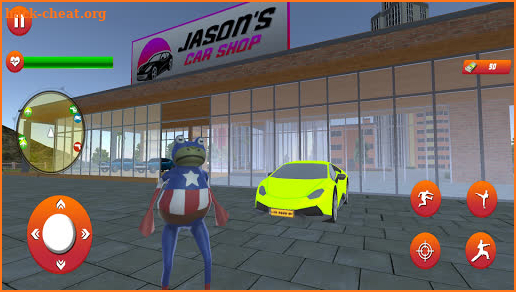 3D Amazing Captain gangaster Frog : Mafia  city screenshot