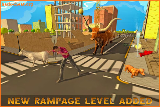 3D Angry Bull Attack Simulator screenshot