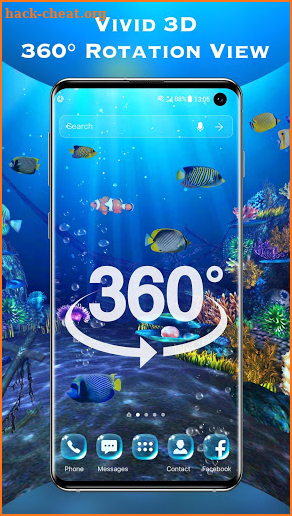 3D Aquarium Live Wallpaper screenshot