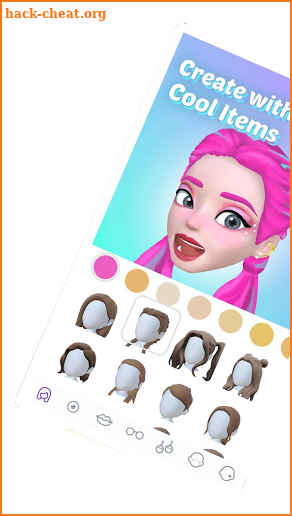 3D avatar Create emoji avatar of yourself screenshot
