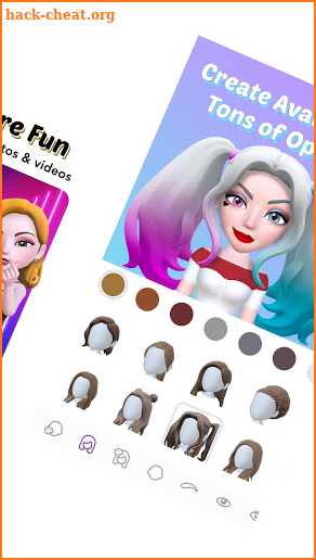 3D avatar Create emoji avatar of yourself screenshot