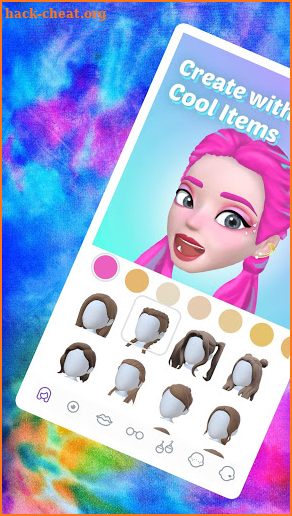 3D avatar Creator emoji of yourself screenshot