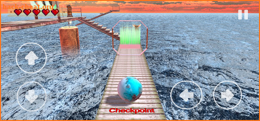 3D Ball Balancer : Extreme Adventure screenshot