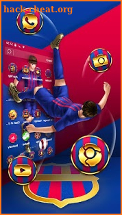 3D Barcelona Football Shooter Theme screenshot