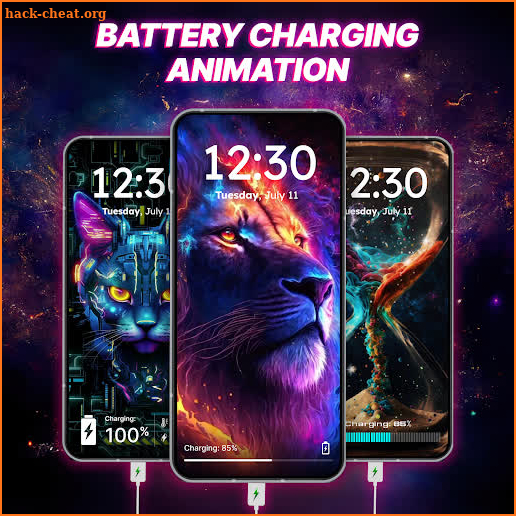 3D Battery Charging Animation screenshot