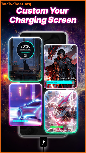 3D Battery Charging Animation screenshot