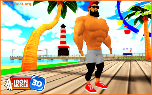 3D bodybuilding fitness game - Iron Muscle screenshot