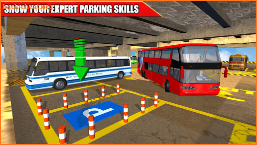 3d bus simulator: parking games, Drive and Park screenshot