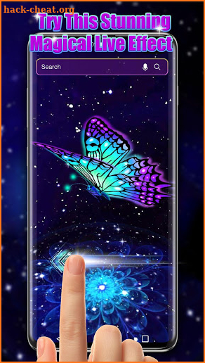 3D Butterfly Live Wallpaper screenshot