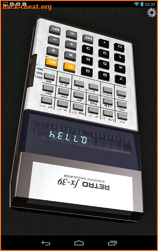 3D Calculator RetroFX screenshot