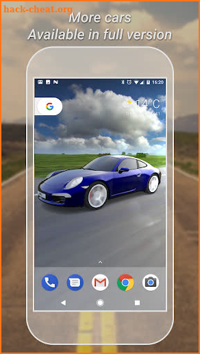 3D Car Live Wallpaper Free screenshot