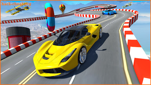 3D Car Mega Ramp Stunt Games screenshot
