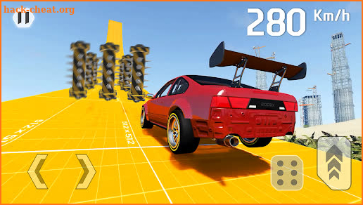 3D Car Stunts Racing Game screenshot