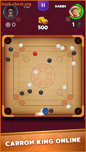 3D Carrom Board Pool: Game screenshot