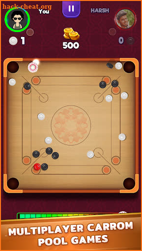 3D Carrom Board Pool: Game screenshot