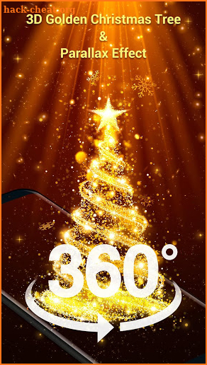 3D Christmas Live Wallpaper &Countdown Widget Free screenshot