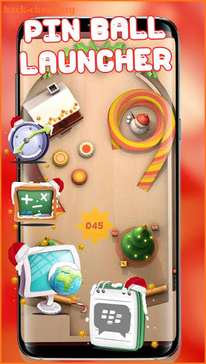 3D Christmas Pinballing Theme(Classic 3D pinball) screenshot
