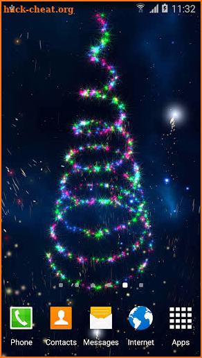 3D Christmas Tree Wallpaper screenshot