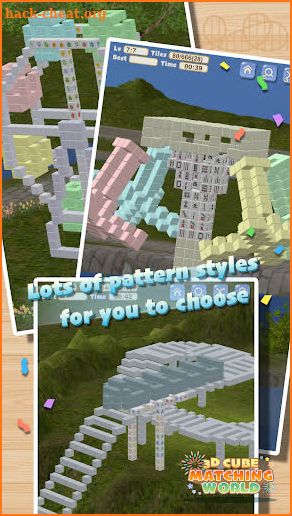 3D Cube Matching World screenshot