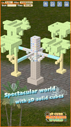 3D Cube Matching World screenshot