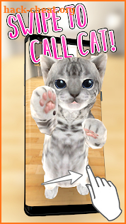 3D Cute Cat Live Wallpaper screenshot