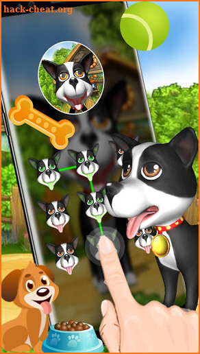 3D Cute Puppy Lock Screen screenshot