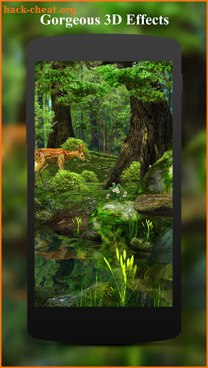 3D Deer-Nature Live Wallpaper screenshot