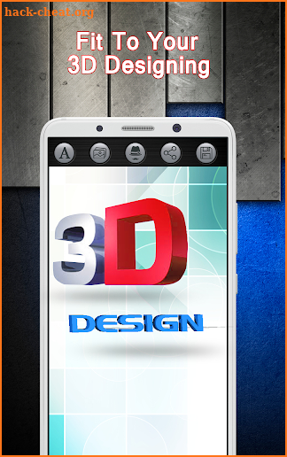 3D Design Art - Text Logo Maker screenshot