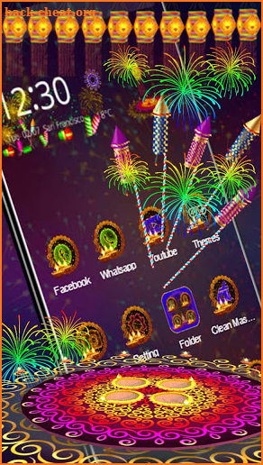 3D Diwali Kandil festival theme screenshot