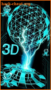 3D Dynamic Hologram Projection Launcher Theme screenshot