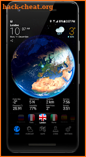 3D Earth Pro - Weather Forecast, Radar & Alerts UK screenshot