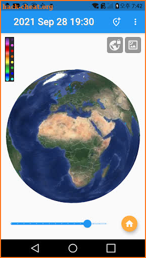 3D Earth Rain Radar screenshot
