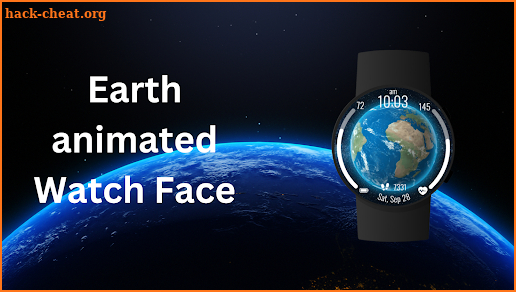 3D EARTH Watch Face screenshot