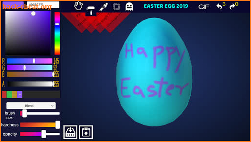 3D Easter Egg Coloring 2019 screenshot