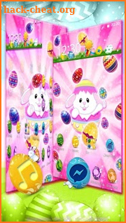3D Easter Eggs Theme screenshot