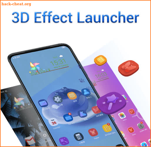 3D Effect Launcher - Cool Live Effect, Wallpaper screenshot