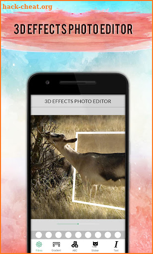 3D Effects Photo Editor screenshot