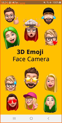 3D Emojis Face Camera screenshot