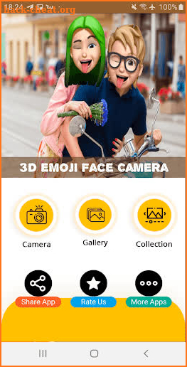 3D Emojis Face Camera screenshot