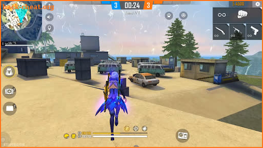 3D Free Fire Battleground Epic Survival Squad screenshot