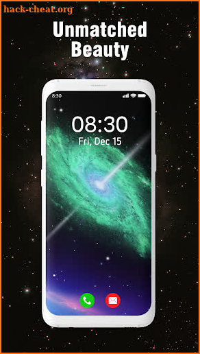 3D Galaxy Live Wallpaper screenshot