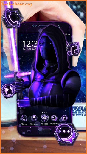 3D Galaxy Wars Star Theme screenshot